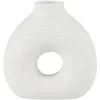 Image de Vase en grès blanc H14