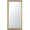 Image de Grand miroir rectangulaire en bois de manguier, 90x180 cm