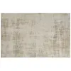 Image de Tapis vintage tissé jacquard écru et beige 200x290
