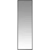 Image de Grand miroir rectangulaire sur pied noir, 50x170 cm