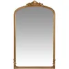 Image de Miroir rectangulaire à moulures dorées, 67x110 cm
