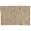 Image de Tapis en coton recyclé et jute tissés 160x230