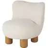 Image de Fauteuil bouclettes écrues