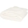 Image de Plaid polaire en polyester recyclé blanc 220x240