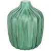 Image de Vase en verre teinté vert H18