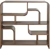 Image de Etagère basse vintage en bois d'acacia massif L120