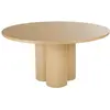 Image de Table à manger ronde pied totem, 6/8 personnes, D150 cm