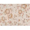 Image de Tapis tissé jacquard en jute, laine et coton motif floral réversible 160x230