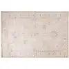 Image de Tapis vintage tissé jacquard gris et bleu 160x230