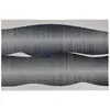 Image de Tapis gris, bleu et écru motif ondulé tissé jacquard 155x230