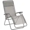 Image de Fauteuil relax zéro gravité en acier gris l88xl67xh114