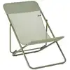 Image de Chilienne jardin pliant multi-positions en acier vert L83xl62xH91