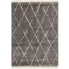 Image de Tapis épais style berbère gris 120x170 cm