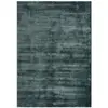Image de Tapis luxe designer en Viskosebleu pétrole 120x170 cm