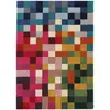 Image de Tapis fait main en laine multicolore 160x230 cm