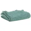 Image de Drap de bain en coton vert de gris 100 x 180 cm