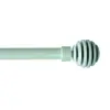 Image de Kit tringle extensible ø 16/19mm 110 à 210 cm blanc