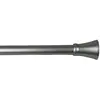 Image de Kit tringle extensible ø 16/19 110 à 210 cm argenté