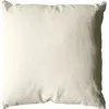Image de Coussin uni effet bachette déhoussable écru 60 x 60 cm