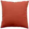 Image de Petit coussin déhoussable orange terre cuite 40 x 40 cm