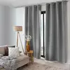 Image de Rideau thermique doublé polyester gris 240x135cm