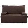 Image de Housse de bz en coton marron 140 x 190 cm