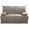 Image de Housse de bz en coton marron 140 x 190 cm