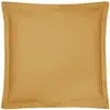 Image de Taies d'oreiller en coton bio jaune curry 65 x 65 cm