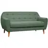 Image de Canapé fixe en tissu 2 places menthe