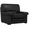 Image de Fauteuil cuire h90 noir