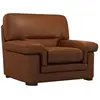 Image de Fauteuil cuire h90 cognac