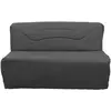 Image de Housse de bz en coton recyclé anthracite-140 x 190 cm