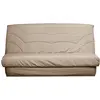 Image de Housse de clic-clac en coton recyclé lin 130 x 190 cm
