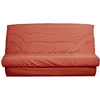 Image de Housse de clic-clac en coton recyclé tomette 130 x 190 cm