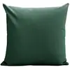 Image de Housse de coussin en fibres recyclées vert 40 x 40 cm