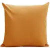 Image de Housse de coussin en fibres recyclées jaune 40 x 40 cm