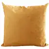 Image de Coussin en polyester recyclé curry 40 x 40 cm