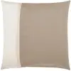 Image de Taie d'oreiller en coton bio beige taie d'oreiller 65 x 65 cm