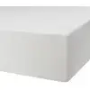 Image de Protège matelas en coton bio blanc 90 x 190 cm