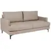 Image de Canapé en tissu 3 places beige