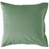 Image de Taie d'oreiller 75% coton 25% lin 65 x 65 cm vert amande