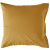 Image de Taie d'oreiller 75% coton 25% lin 65 x 65 cm curry