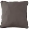Image de Coussin gaze de coton 45 x 45 cm taupe