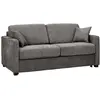 Image de Canapé convertible tissu 2 places gris