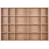 Image de Bibliothèque 15 étagère effet bois