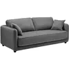 Image de Canapé convertible 4 places anthracite