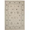 Image de Tapis en polyester recyclé crème 160 x 230 cm