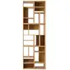 Image de Etagères 3 modules 21 niches effet bois h240