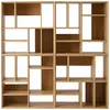 Image de Etagère 4 modules effet bois h160