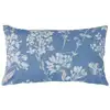 Image de Coussin en coton bleu 30 x 50 cm